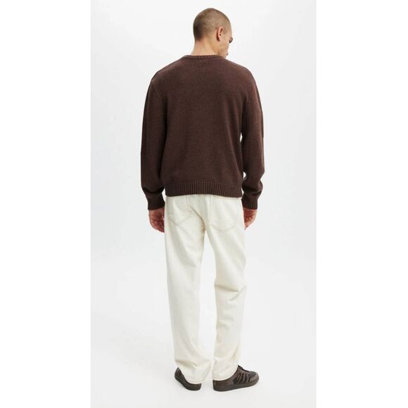 Men’s Cotton On Jeans – Size 32, Loose Fit Tapered Leg, Off-White / Cream Denim - Picture 2 of 13